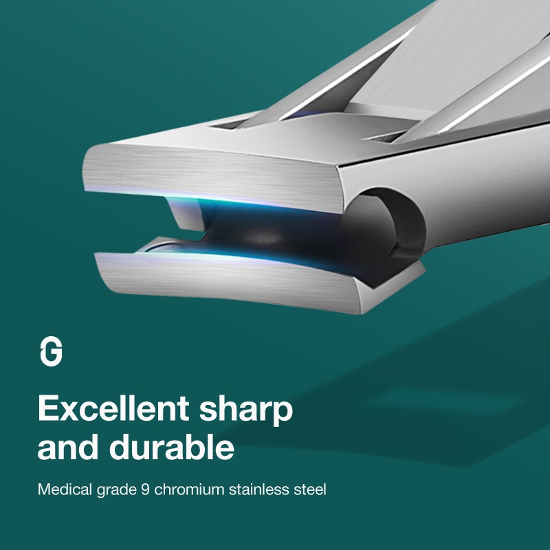 Bấm móng tay MR. GREEN công nghệ chính xác siêu mỏng với bao đựng bằng da bò