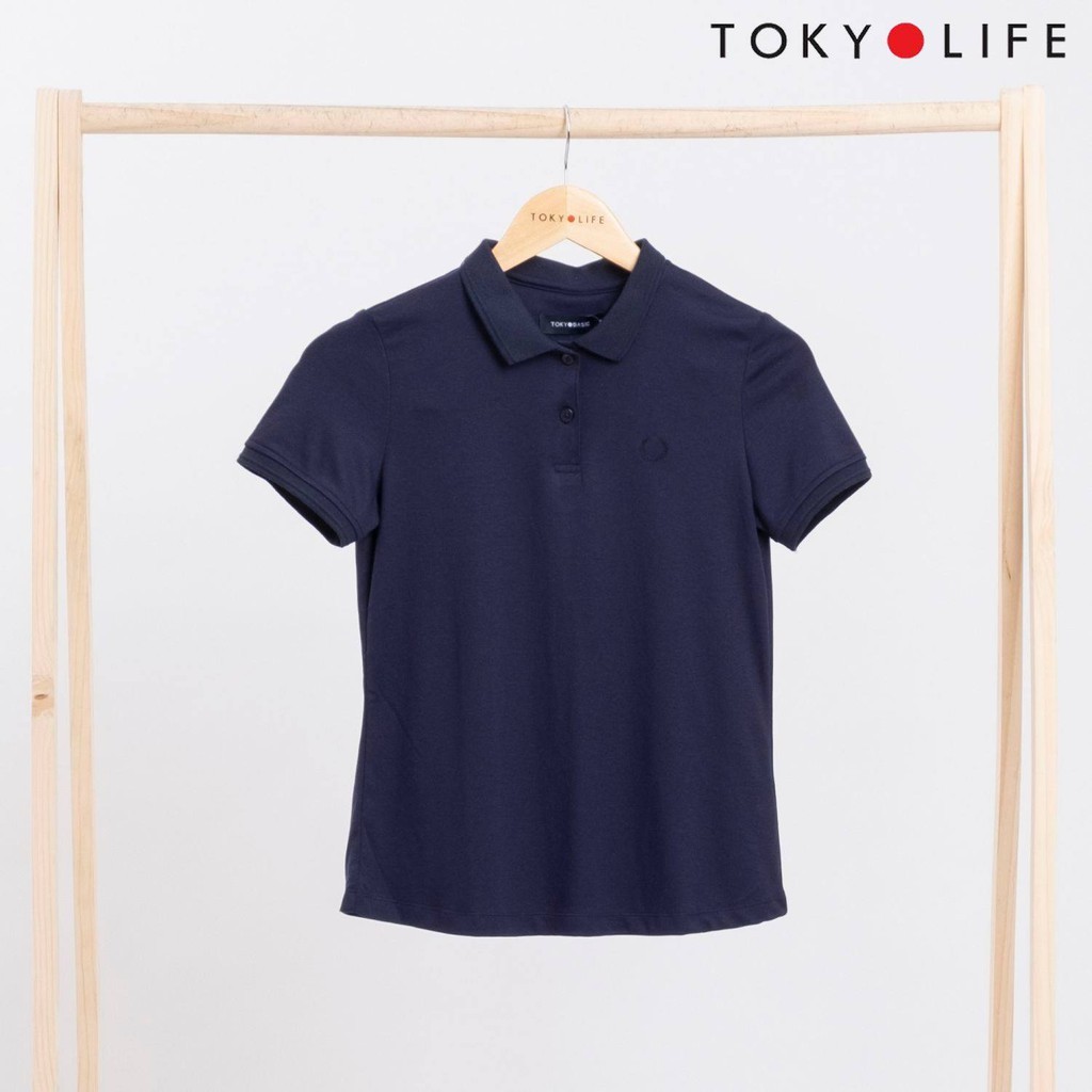 [Mã WABRTKL11 giảm 10% đơn 250K] Áo phông Polo Nữ TOKYOLIFE cổ Đức pha viền I9POL502G | BigBuy360 - bigbuy360.vn