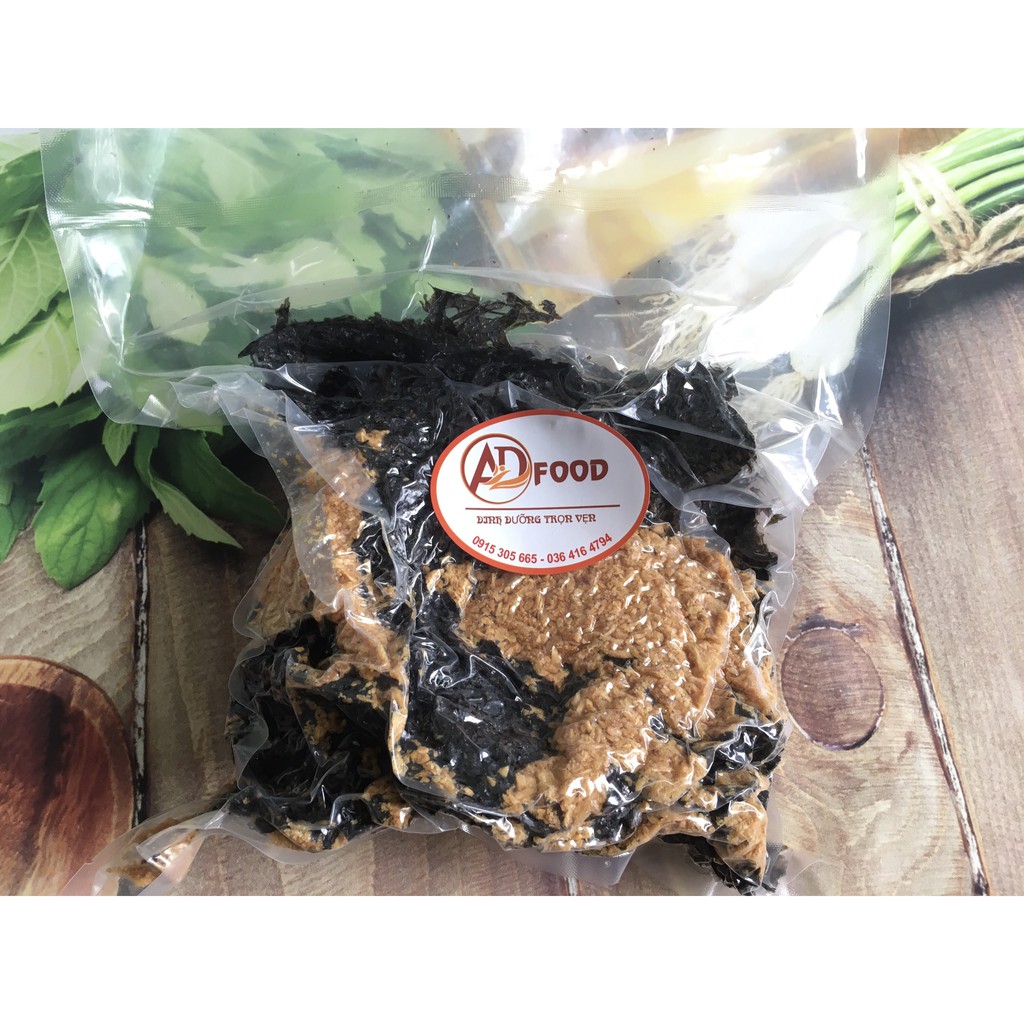 500g Rong biển cháy tỏi loại ngon ADFOOD