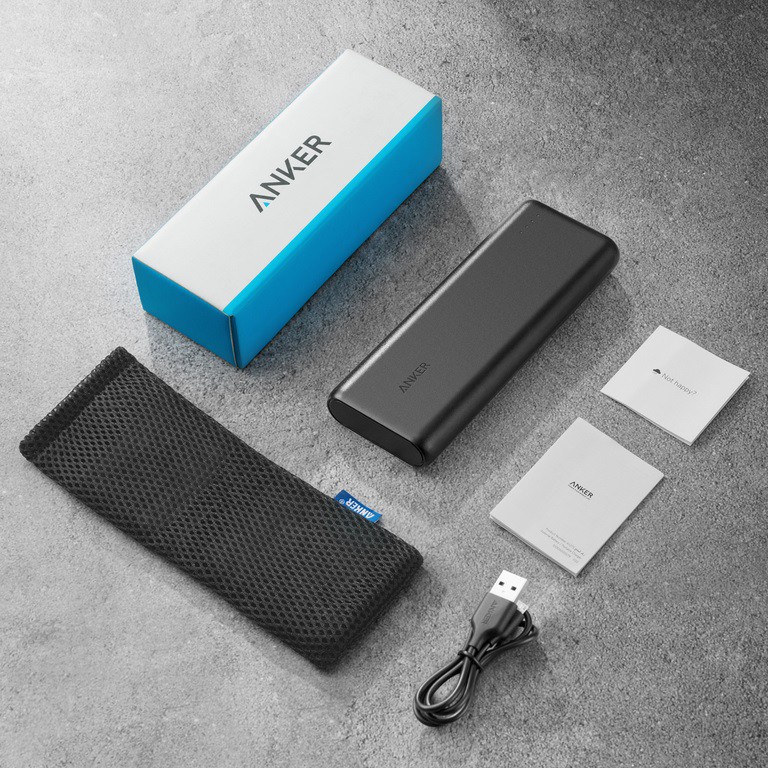 Pin sạc dự phòng Anker PowerCore 20100mAh - A1271 (Đen) - Hàng chính hãng