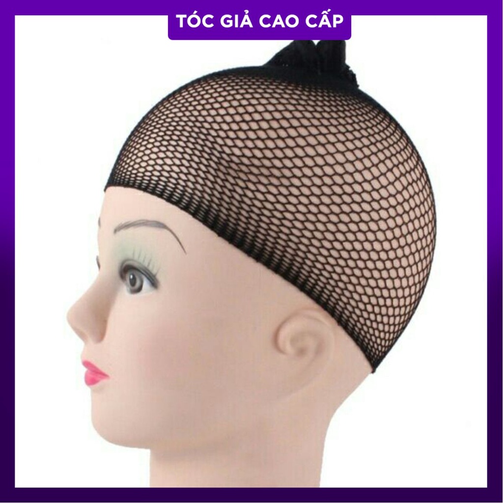 Lưới trùm tóc giả đen