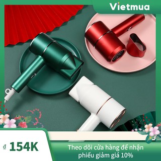 Máy sấy tóc mini gia dụng sấy nhanh không tổn thương tóc, máy sấy tóc siêu hot nhiệt độ ổn định