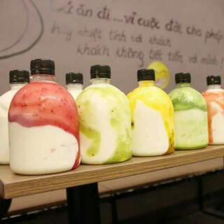 Combo gia sỉ 50 chai nhựa tròn ú 500ml