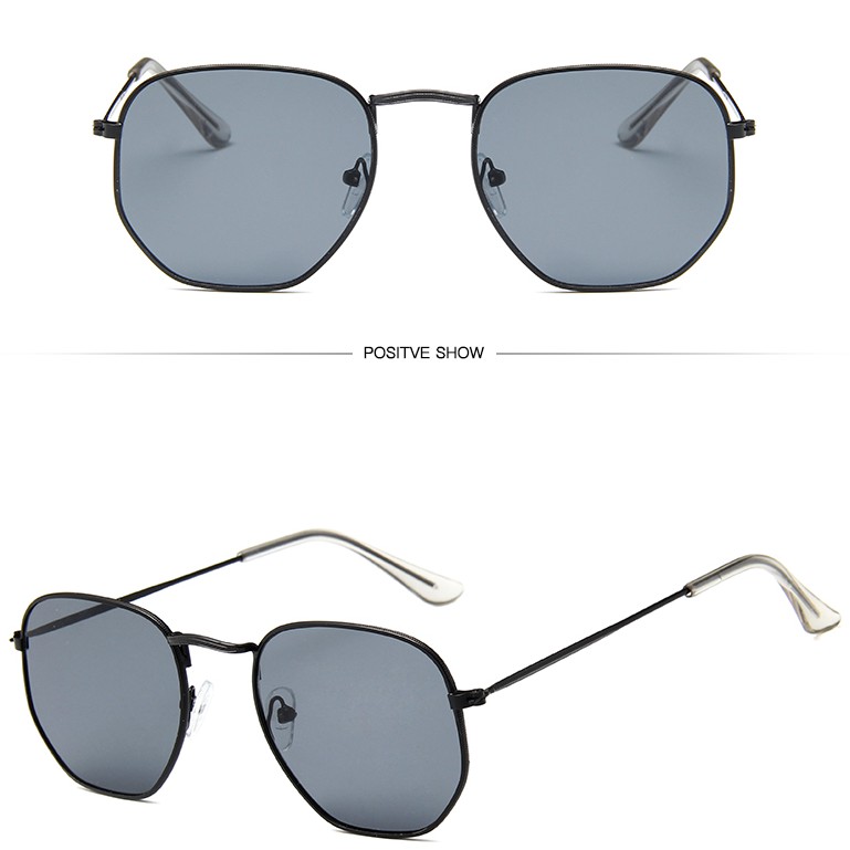 Kính mát MATA gọng vuông phong cách retro cho nam và nữ