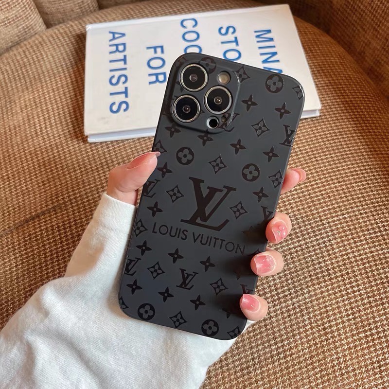 Ốp lưng iphone viền vuông thương hiệu LV