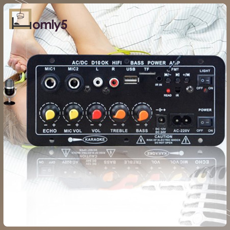 Bo mạch loa karaoke Bluetooth 4.2 30-120W dùng làm dàn hát karaoke DIY tại nhà