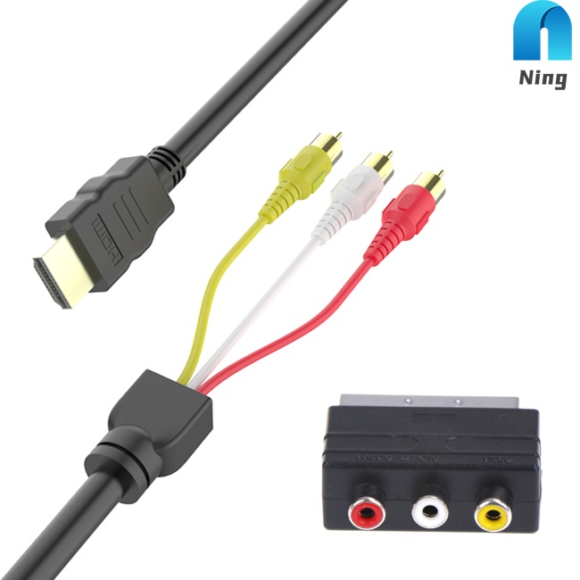 Cáp Chuyển Đổi Hdmi Sang 3RCA Av Chuyên Dụng Chất Lượng Cao