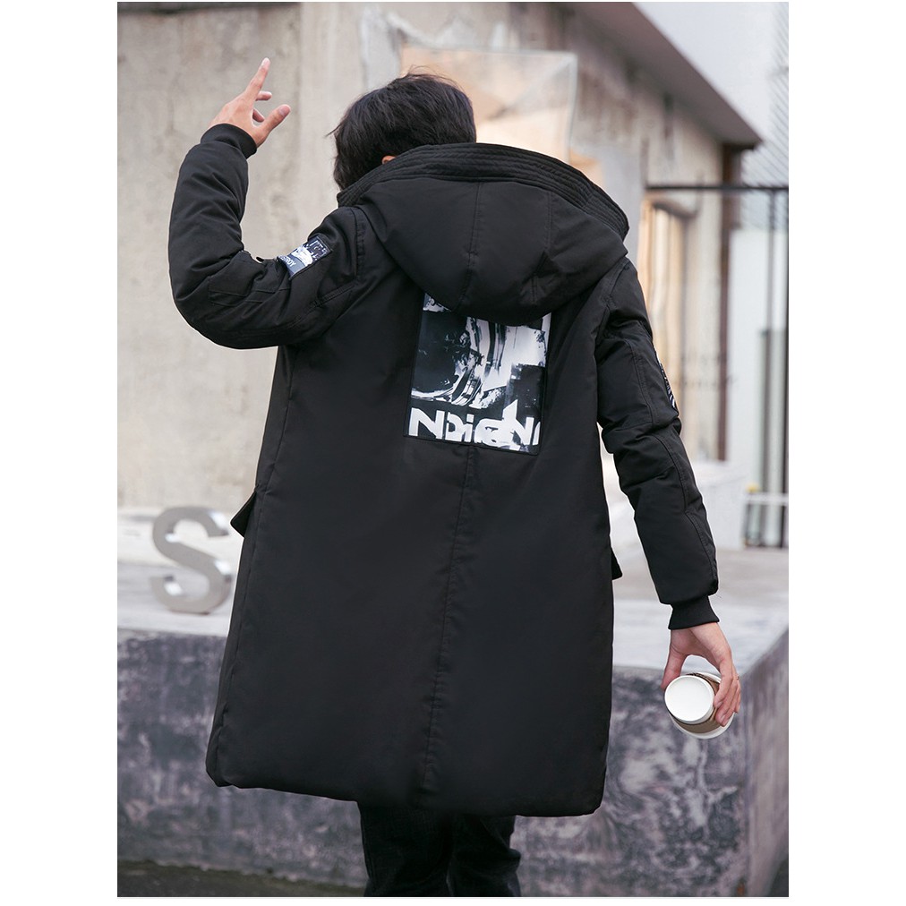 Áo khoác phao nam AP48 - Đen