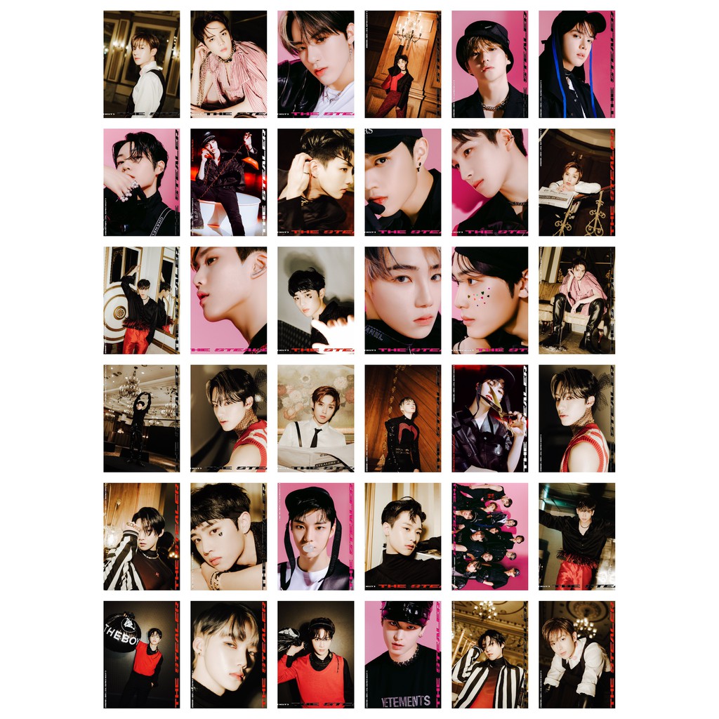 Lomo card 45 ảnh - The boyz - CHASE