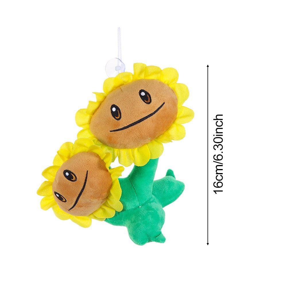 Búp Bê Nhồi Bông Hình Plants VS Zombies Màu Cầu Vồng