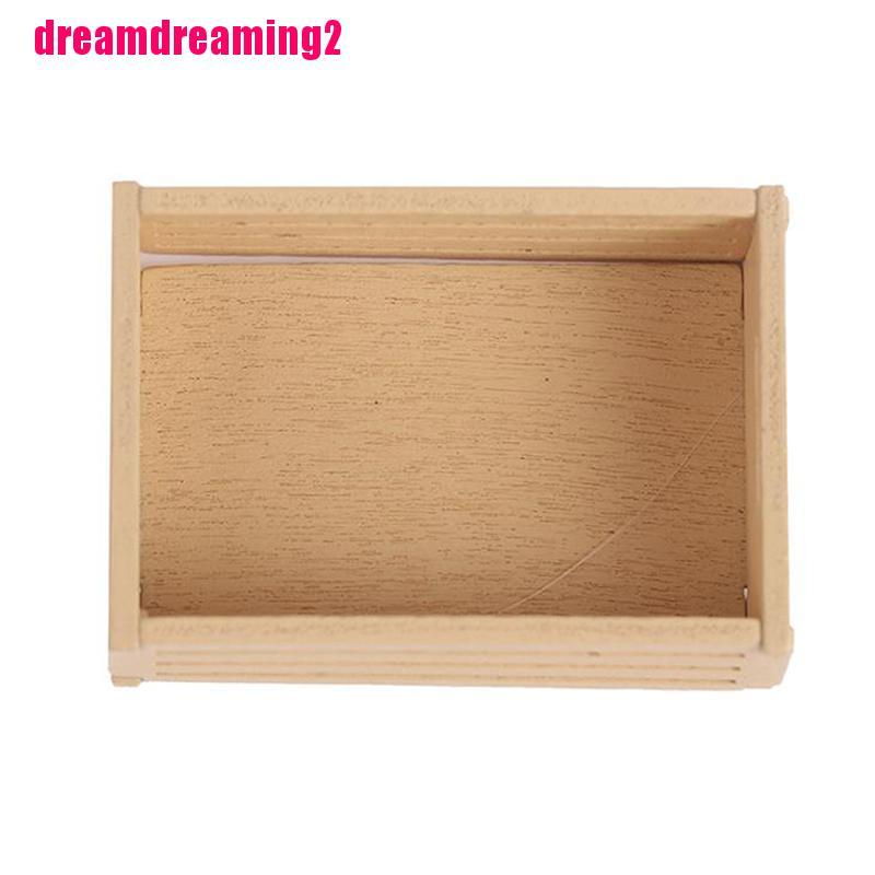 Khay Gỗ Mô Hình Tỉ Lệ 1 / 12 Tiện Dụng