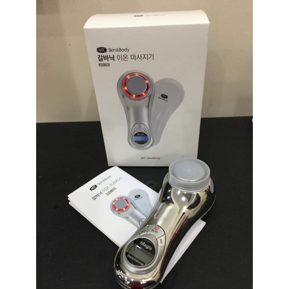 Máy điện di cầm tay Galvanic Ion Skin Massage MTC Skin&Body