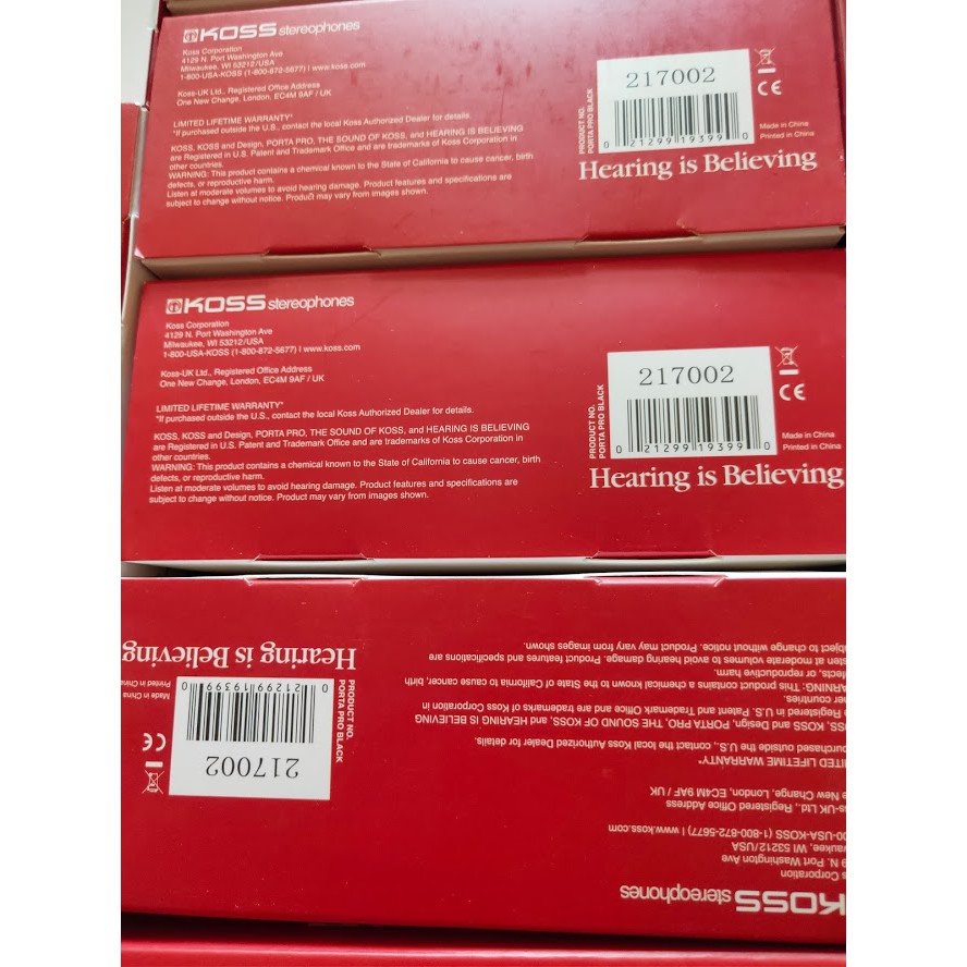 Tai nghe Koss Porta Pro