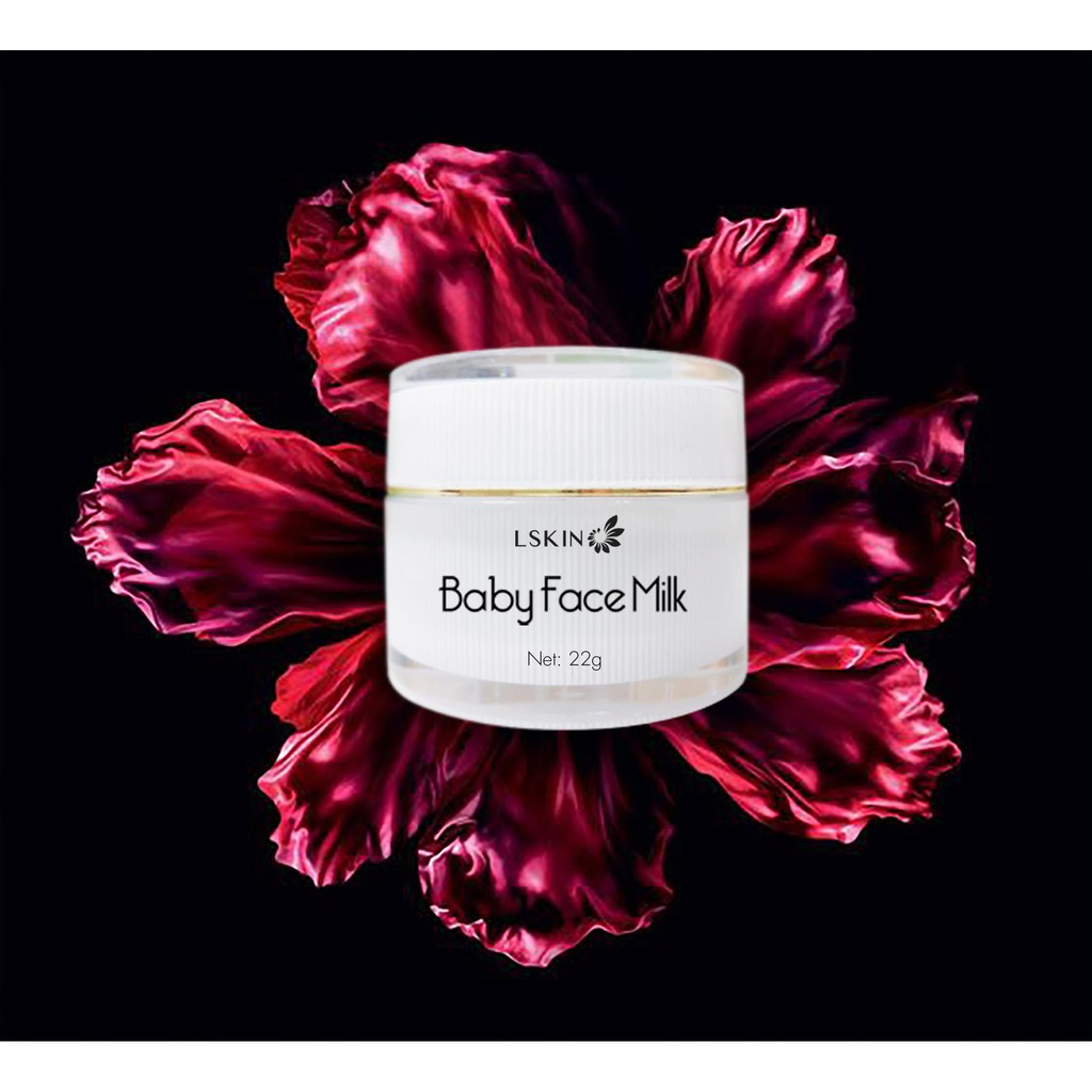 Combo Ủ trắng da kén tằm kết hợp kem baby face milk cấy trắng, căng bóng, trắng hồng | BigBuy360 - bigbuy360.vn