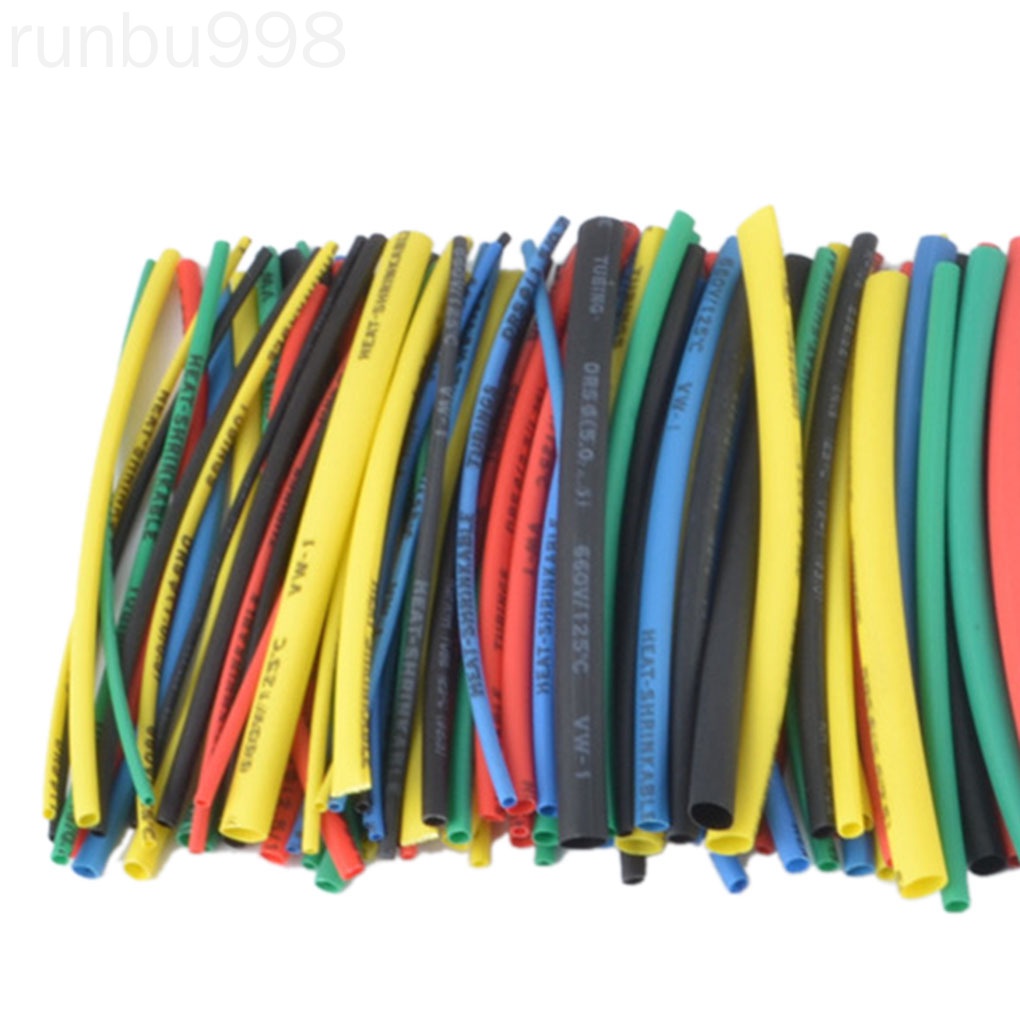100 Ống co nhiệt bằng nhựa 5 màu sắc 100mm tiện dụng