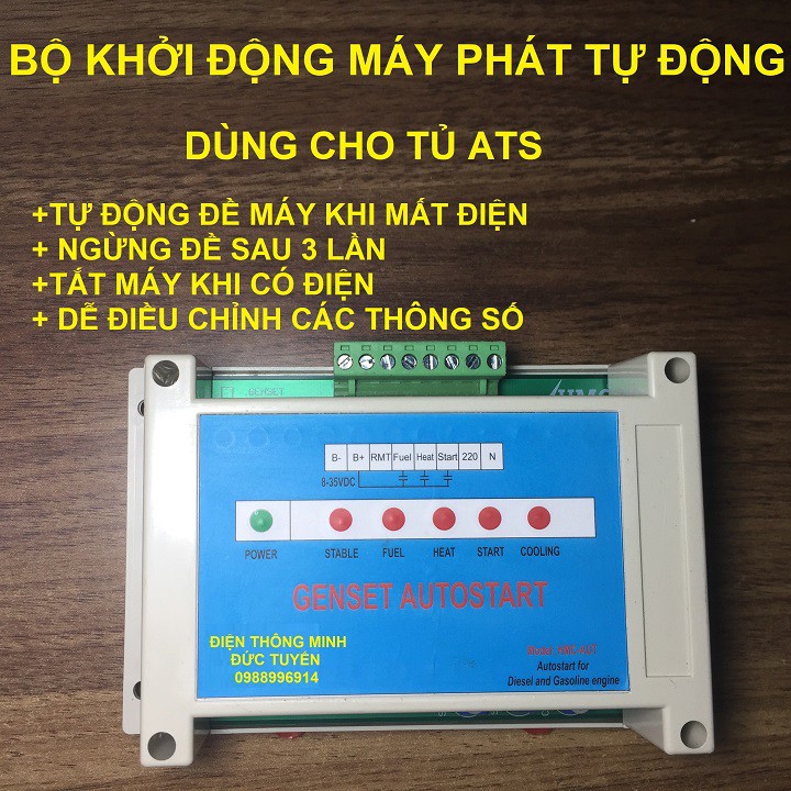 BỘ KHỞI ĐỘNG MÁY PHÁT ĐIỆN TỰ ĐỘNG - AUTO START