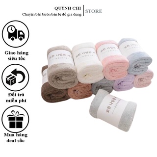 Khăn tắm lông cừu Hàn Quốc cao cấp mềm mịn kích thước 70x140cm