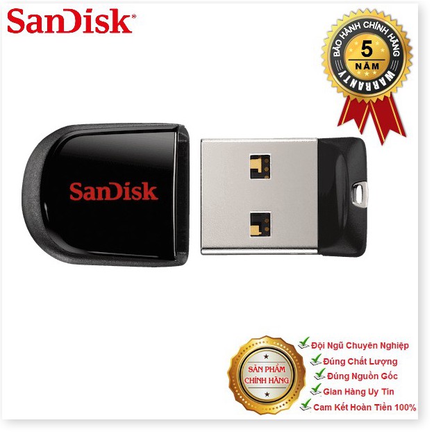 USB 2.0 SanDisk Cruzer Fit CZ33 8GB
