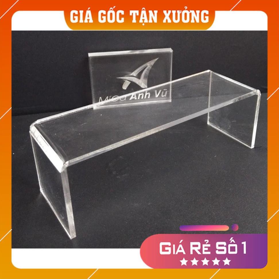 [Giá Gốc Tận Xưởng] Combo 4 Kệ trưng bày mica trong chữ U loại dày