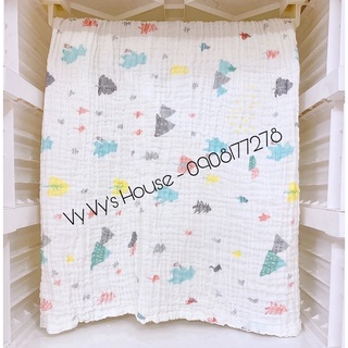 Khăn tắm vải xô 4 lớp