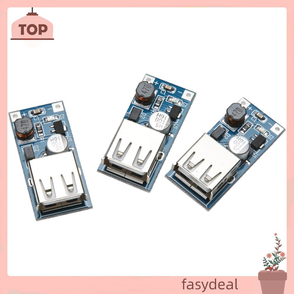 (Fas) Set 3 Bảng Mạch Tăng Áp Dc 0.9v 5v Sang 5v 60