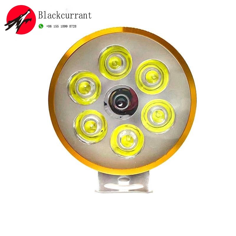 Đèn Pha Led 7 Bóng Có Thể Thay Đổi Màu Sắc Dành Cho Xe Mô Tô