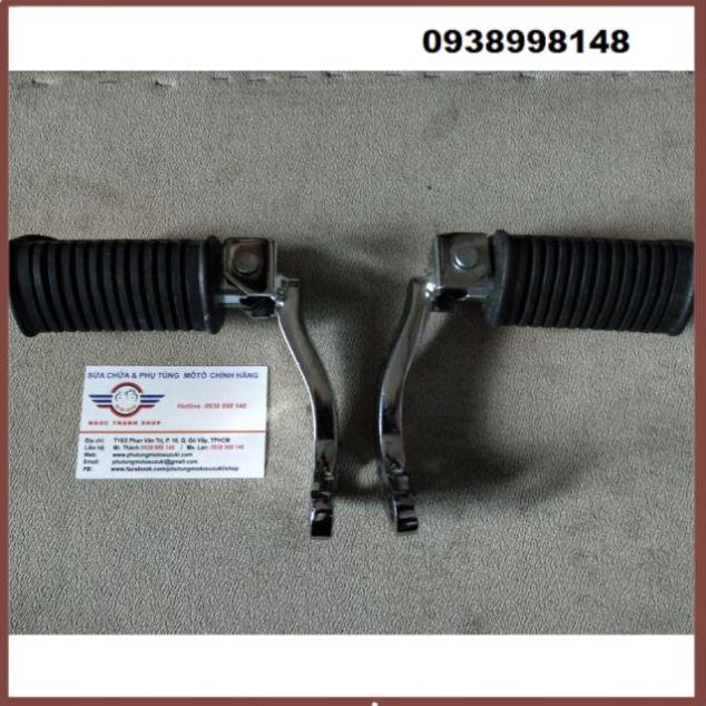 Cặp Gác chân trước GN GN125 GN125-2F đầy đủ pass -NTS