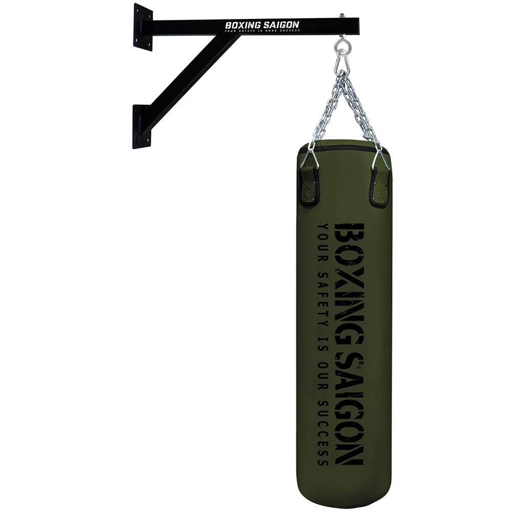 Combo Bao Cát Treo Boxing Punching Bag 1M2 &amp; Khung Treo ( Dây Xích )