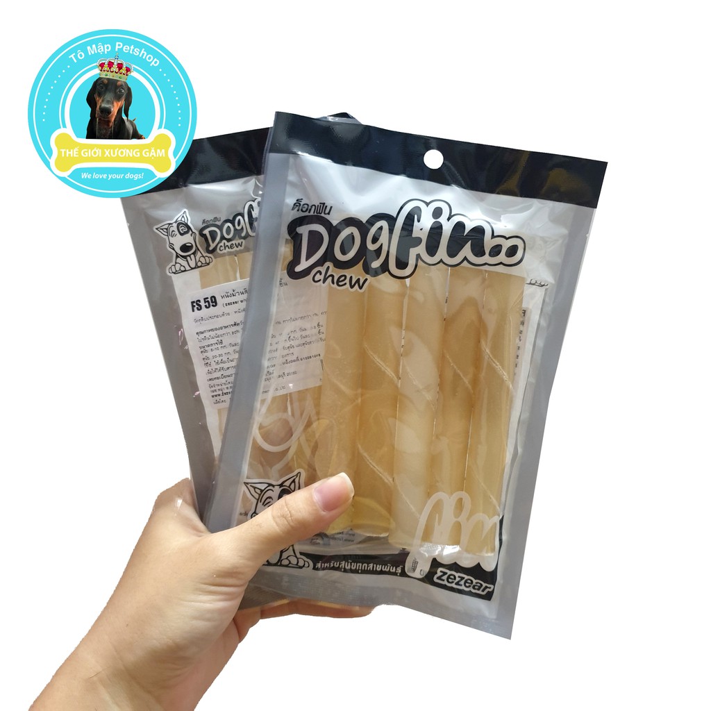 SNACK THƯỞNG DOGFIN MINI BAG CHO CHÓ 50-60GR