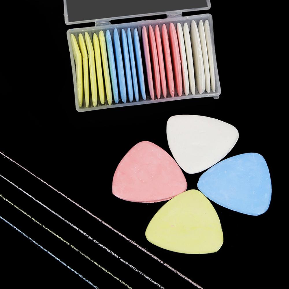 Set 10 phấn đánh dấu vải may quần áo nhiều màu có thể xóa được sử dụng tiện lợi DIY