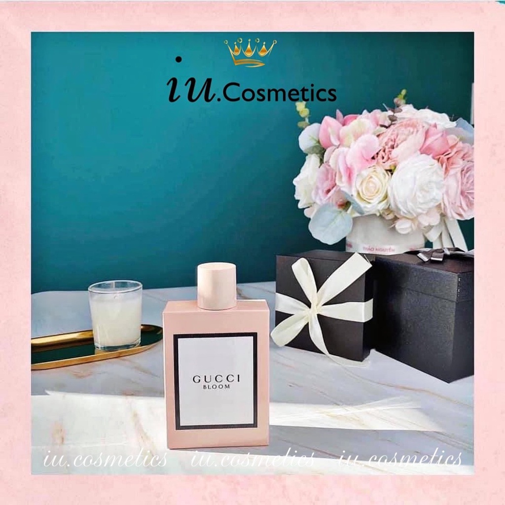Nước hoa nữ Bloom cao cấp dung tích 100ml - Dầu thơm nữ giữ hương lâu quyến rũ sang trọng - iu.cosmetics | BigBuy360 - bigbuy360.vn