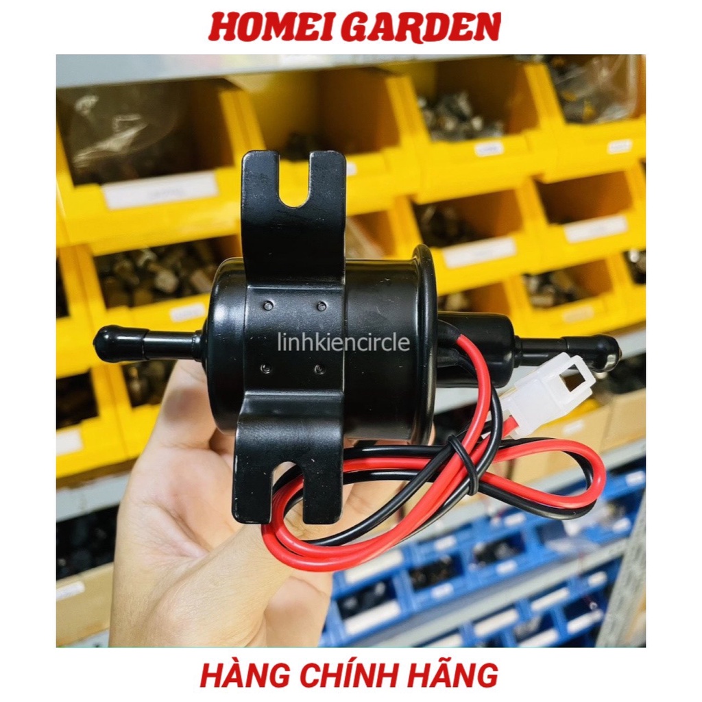 Bơm dầu diesel 12V bơm tự mồi HEP-02A bơm nhiên liệu xăng bơm dầu 80 - 100 lít một giờ - D0110
