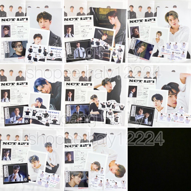 SET ẢNH POSTER THÀNH VIÊN CÁ NHÂN SG 2021 NCT127