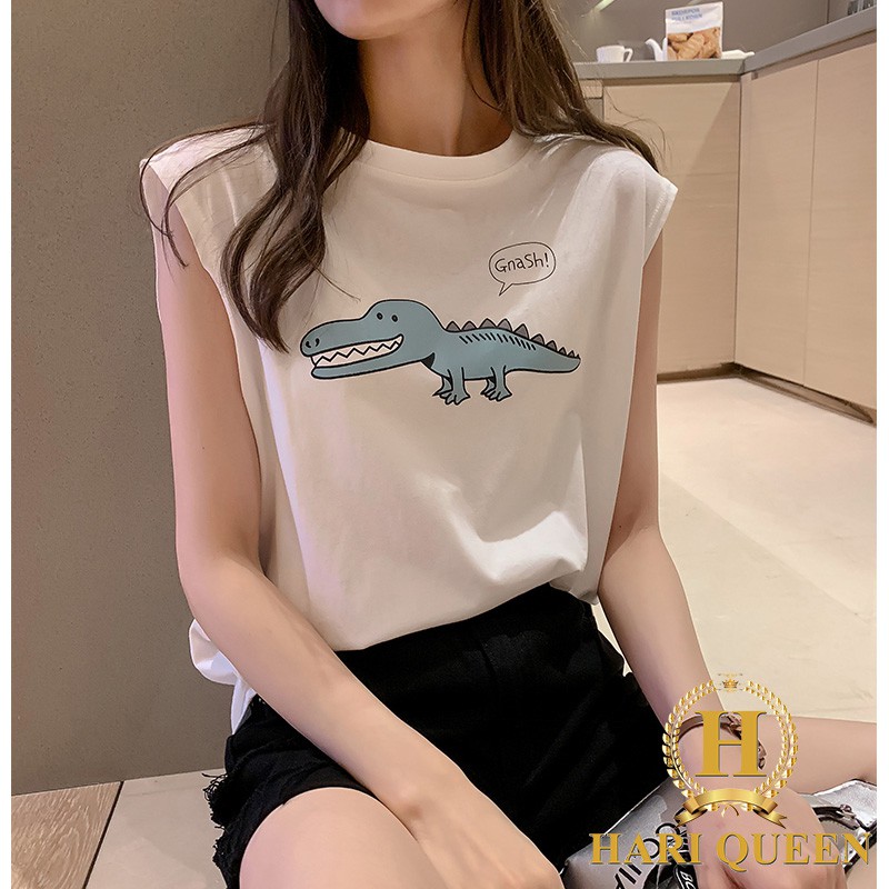 Áo tanktop cá sấu HARIQUEEN