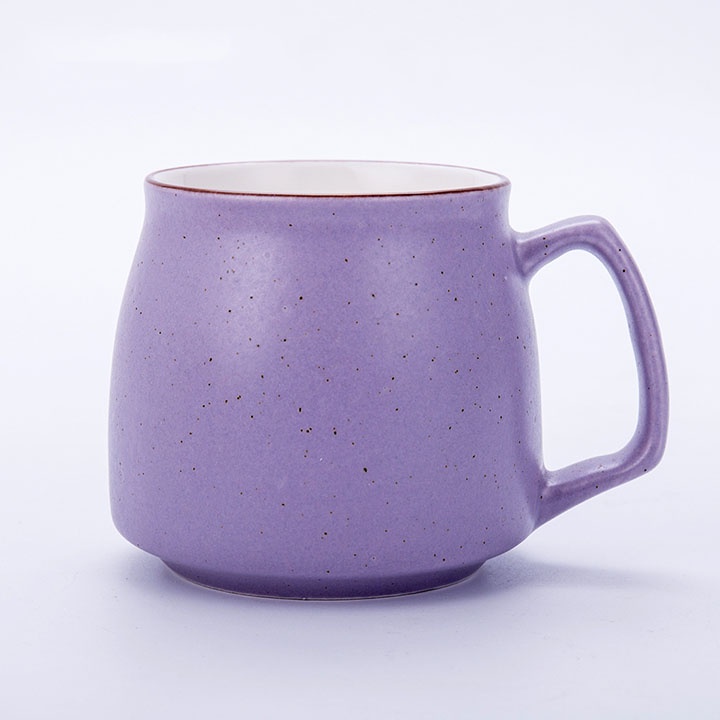 Cốc sứ ly uống nước trà cafe 400ml ly sứ decor uống cà phê văn phòng cao cấp đẹp dễ thương có quai cầm làm quà tặng