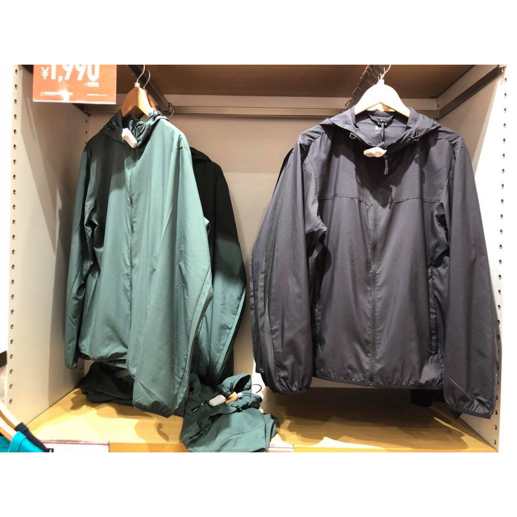 Áo gió 1 lớp nam uniqlo nhat