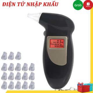 Máy đo nồng độ cồn có màn hình lcd điện tử, đo chính xác - bh 6 tháng