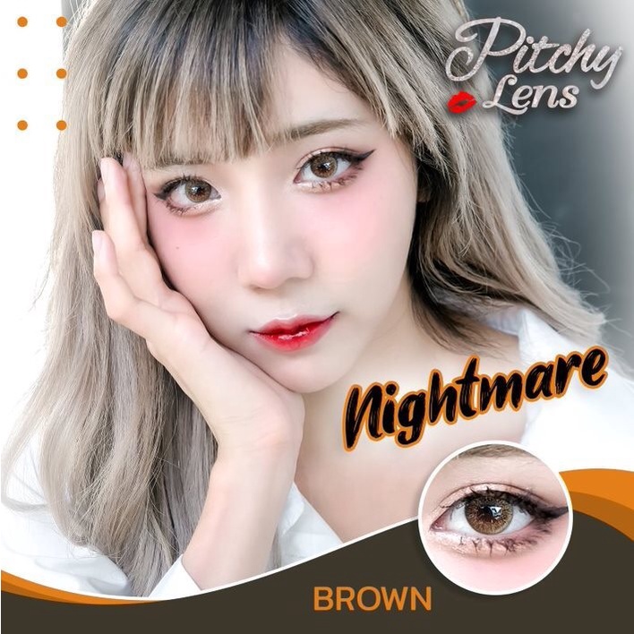 Kính Áp Tròng Màu Xám Contact Lens Pitchy-Plus+