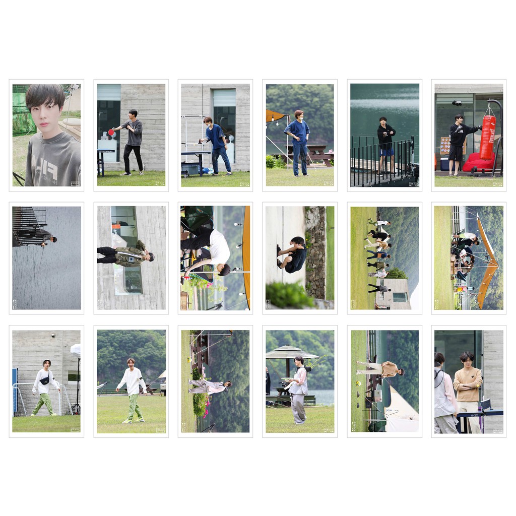 Ép Lụa] Lomo Card Ảnh BTS - IN THE SOOP ( full 72 ảnh)