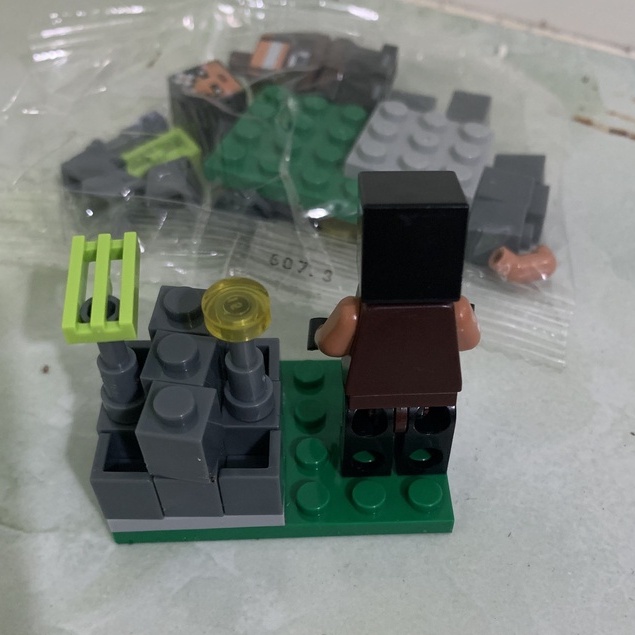 Lắp ráp nhân vật le go minecraft minifigures flower girl