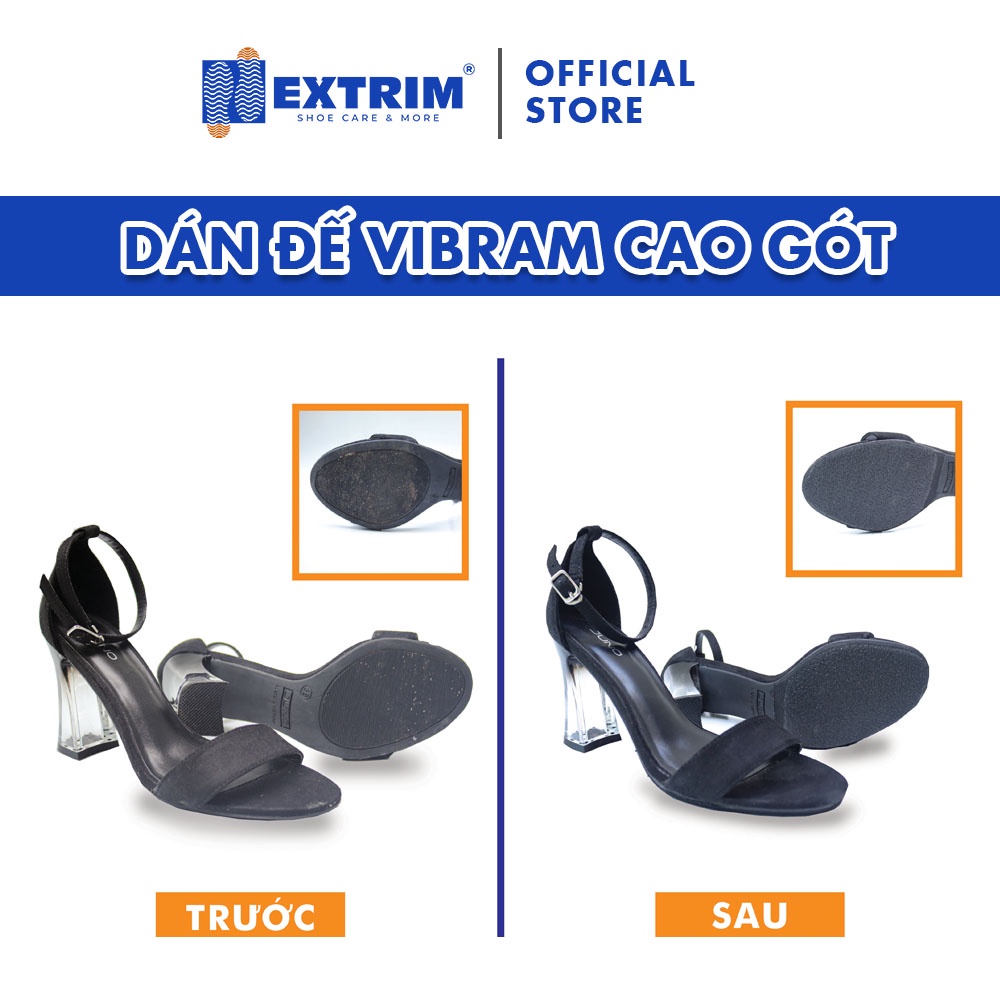 HCM  - Trọn Gói dịch vụ thay bộ đế giày cho Sneaker/ Giày tây/ Boot tại EXTRIM Vệ Sinh Giày