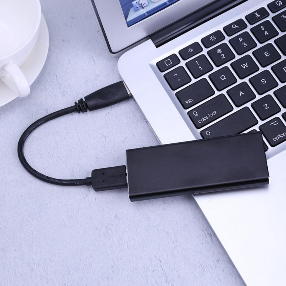 Hộp Nhôm Đựng Ổ Cứng Chuyển Đổi Ms M.2 Ngff Sang Usb 3.0 Ssd Sata Hdd