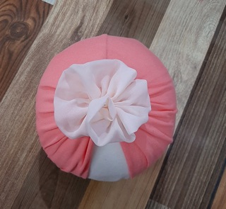 Turban hoa voan cho bé