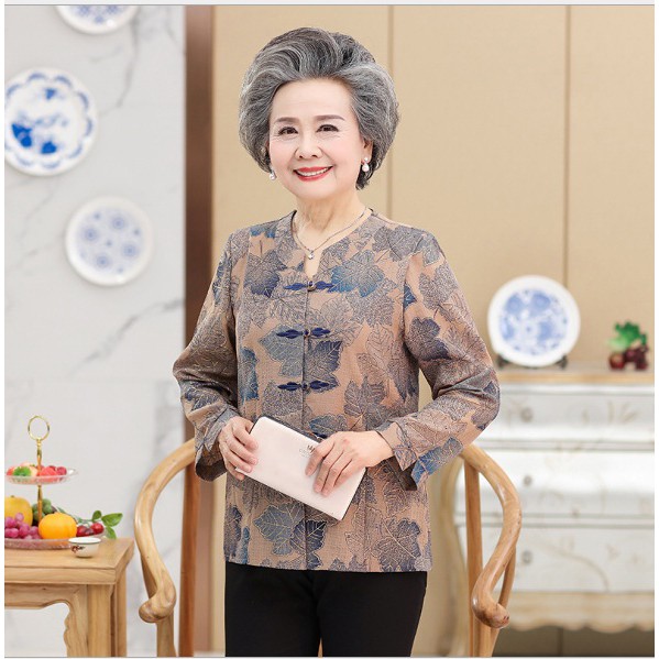 Bộ quần áo trung niên TLT tay dài sang trọng