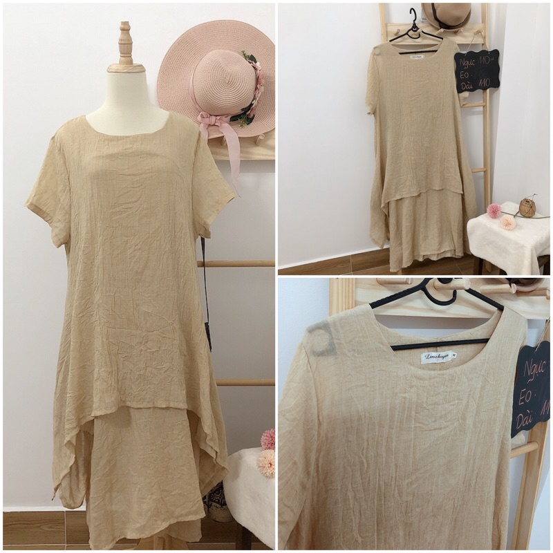 Đầm xô dài đầm maxi biển