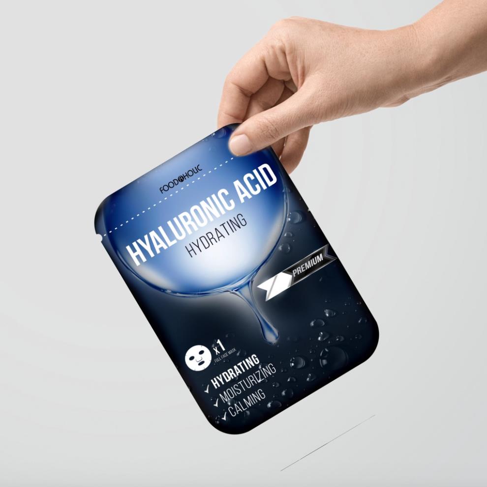 Mặt Nạ Hyaluronic Acid  Cấp Ẩm Đa Tầng  Foodaholic Hyaluronic Acid Hydrating Mask 23ml