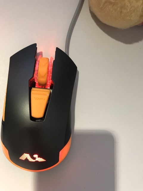 Chuột gaming chuyên game JD70 chip Avago 3050 4000 Dpi led RGB