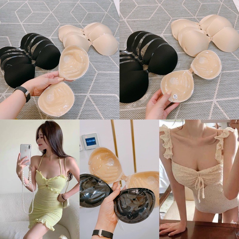 ÁO LÓT DÍNH NÂNG NGỰC - MẶC ĐƯỢC NHIỀU LẦN / ÁO BRA DÁN