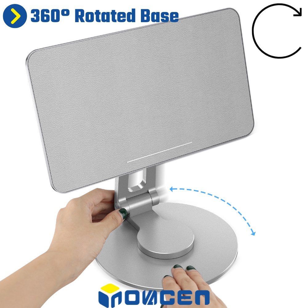 Giá Đỡ Máy Tính Bảng Nam Châm INOVAGEN MT29 Cho Air 4 & 5,Pro 11 '' 12.9 '', Thân Xoay 360 Độ Bằng Nhôm°Giá Đỡ Máy Tính Bảng Có Thể Xoay Và Điều Chỉnh Độ Cao