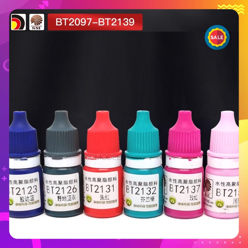 Sơn màu cơ bản gốc nước BT2097-BT2139 - Sơn mô hình